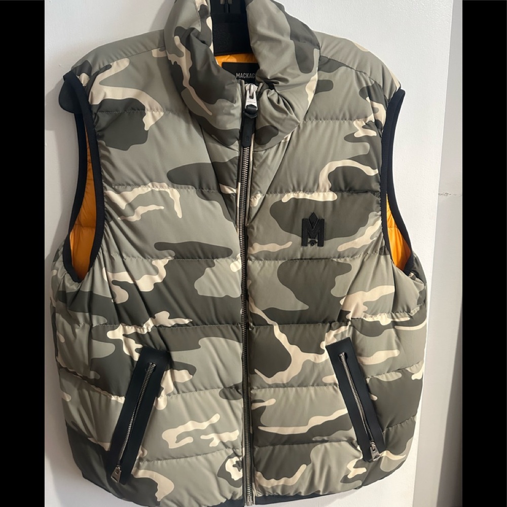 Mackage Camo Mens Vest